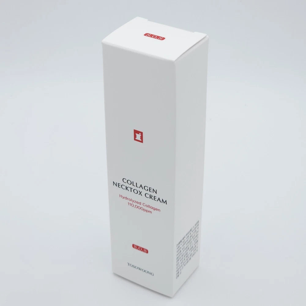 TOSOWOONG Collagen Necktox Cream 50ml Anti Wrinkle Moisturizing K-Beauty
