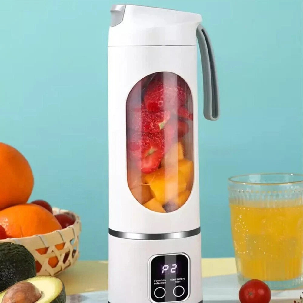 450ml Portable USB Rechargeable Juicer Cup Electric Mixer Blender Smoothie Maker