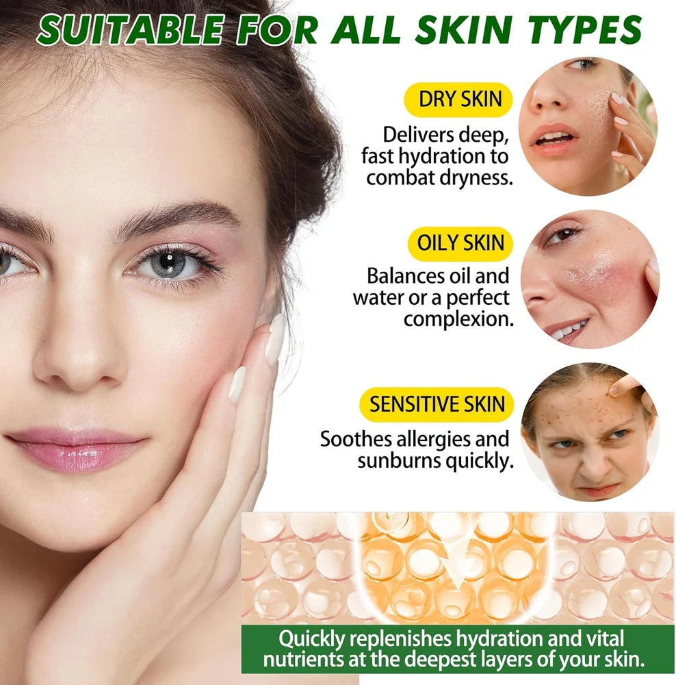 Snail Mucin 92% Face Moisturizer – 3.52 Oz Hydrating & Repairing Cream for Soft,