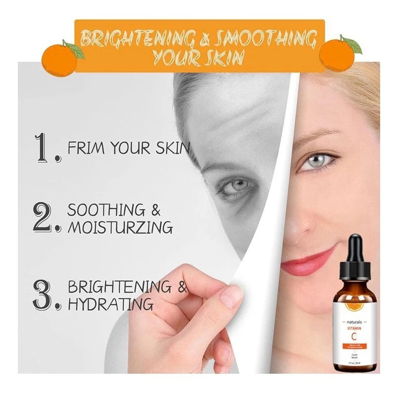 Melao Vitamin C Super Serum Retinol Hyaluronic Acid Nicotinamide Anti Aging 30ml