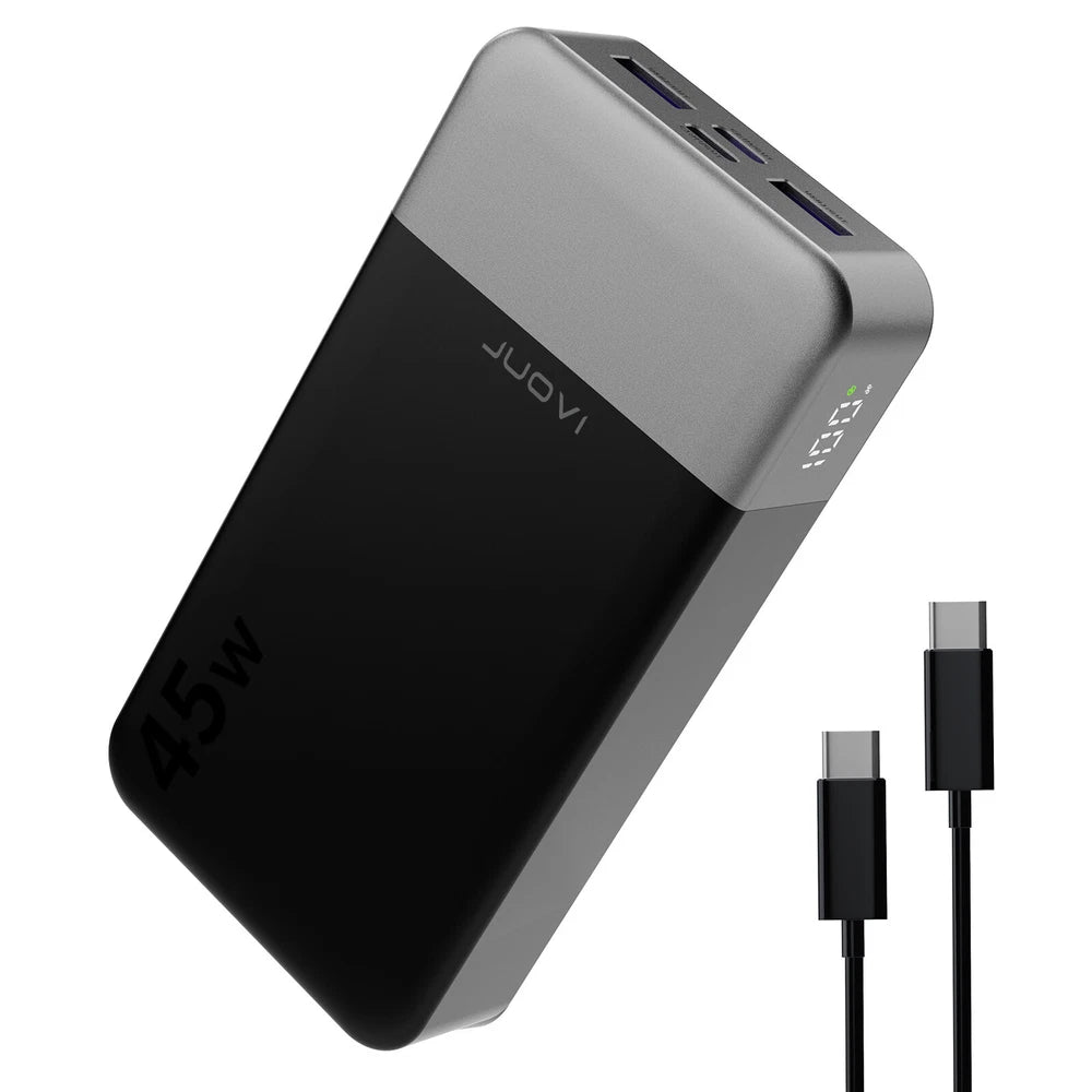 Power Bank 20000mah 45W Portable Fast Charger External Battery for Mobile Phone