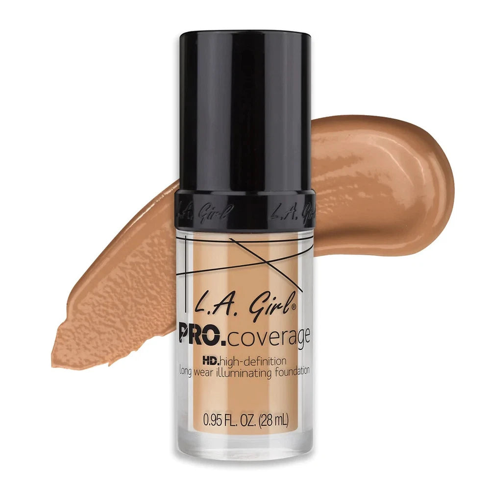 LA Girl PRO Coverage HD Long Wear Illuminating Foundation - Choose Your Shade -