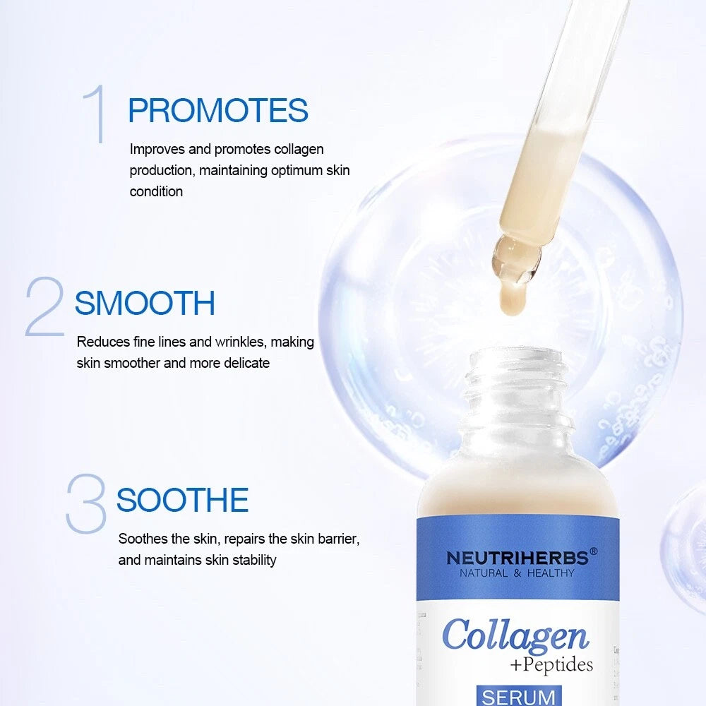 ADVANCED COLLAGEN PEPTIDE SERUM FOR SKIN BOOSTER, ANTI AGING AND FIRMING 30ML