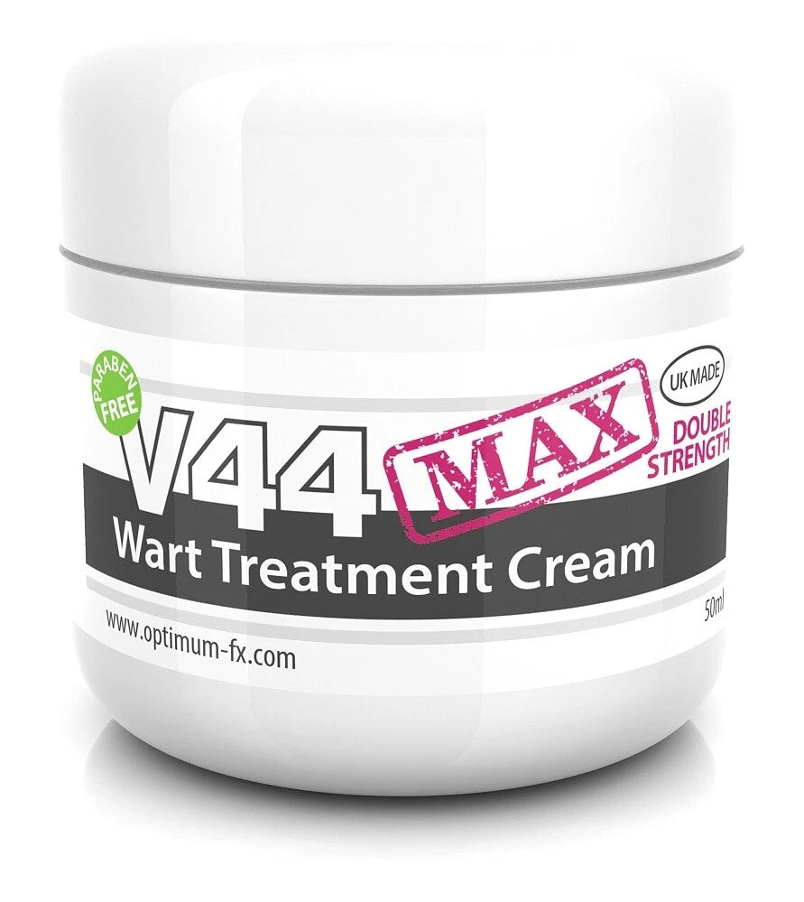 V44 MAX Double Strength Wart Verruca Plantar Repair Fast Treatment Removal Cream