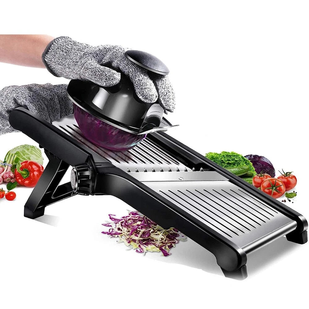 Professional Mandolin Slicer Vegetable Cutter Food Fruit Chopper Gretar Tool