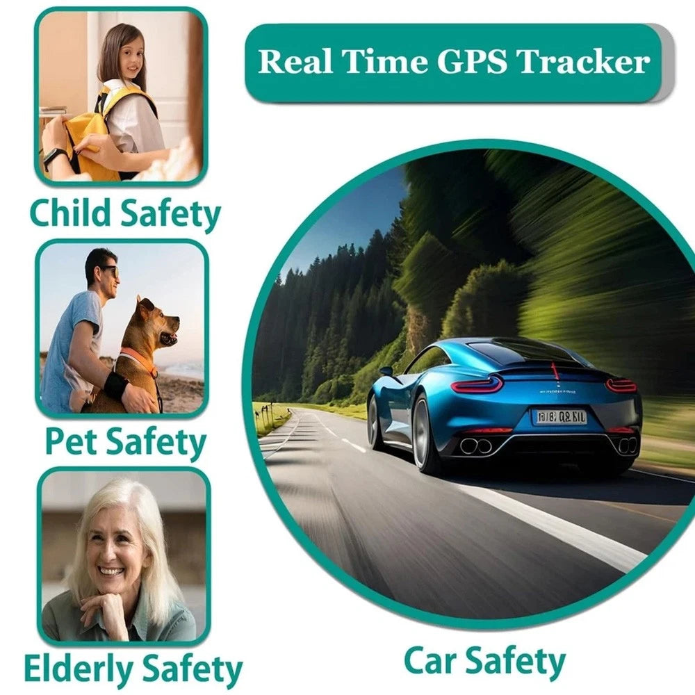 Mini GPS Car Tracker Portable Magnetic Vehicle Bike Tracking Device Wireless UK