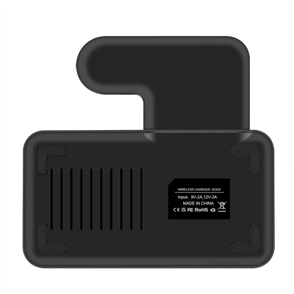 3in1 Wireless Charger Station Dock For Samsung Galaxy Watch 7/6 S25+ S24 Z Flip6