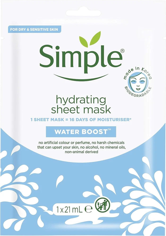 Simple Mask 1 x Hydrating 1 x Ultra Calming 1 x Glow Mask Bundle 3