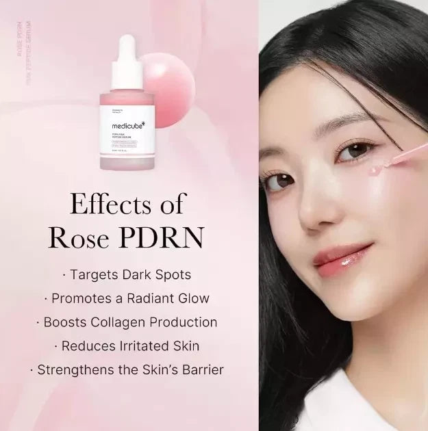 Medicube PDRN Pink Peptide Serum, Niacinamide, Hydrating, Korean Skincare