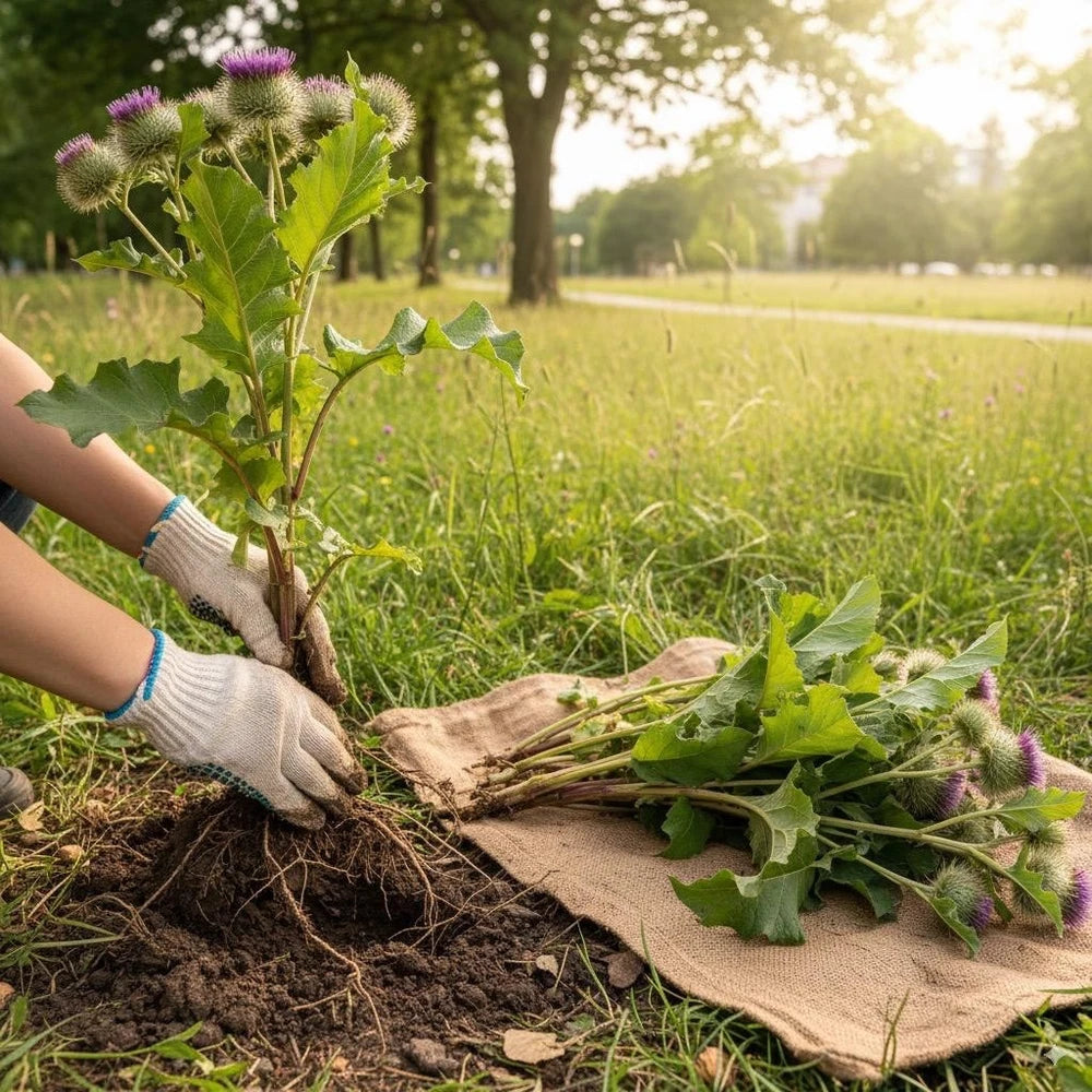 Organic Burdock Root & Leaves Herbal Cream Hayfever Relief & Anti-Inflammatory