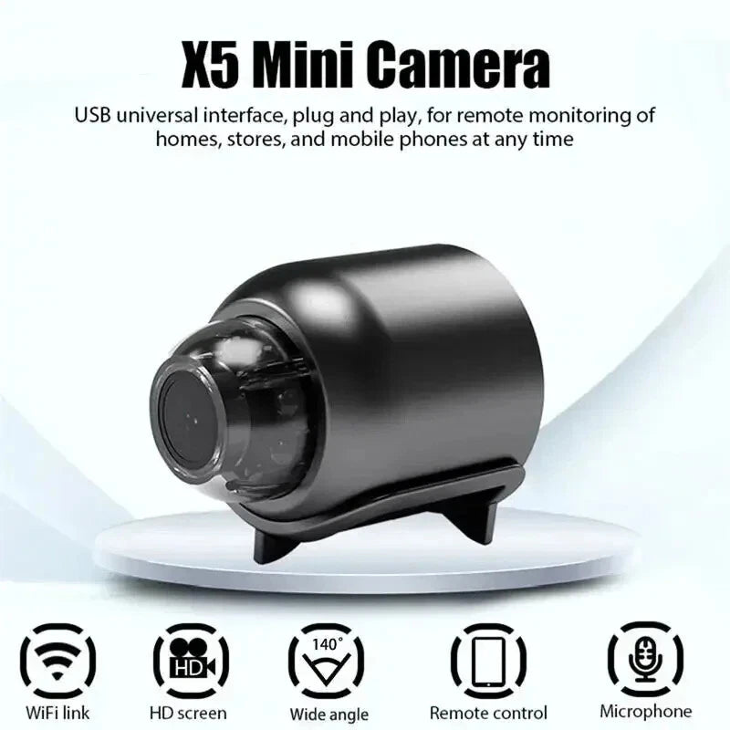 Mini 1080P HD Camera WiFi Wireless Home Security Camcorder Audio Video Recorder