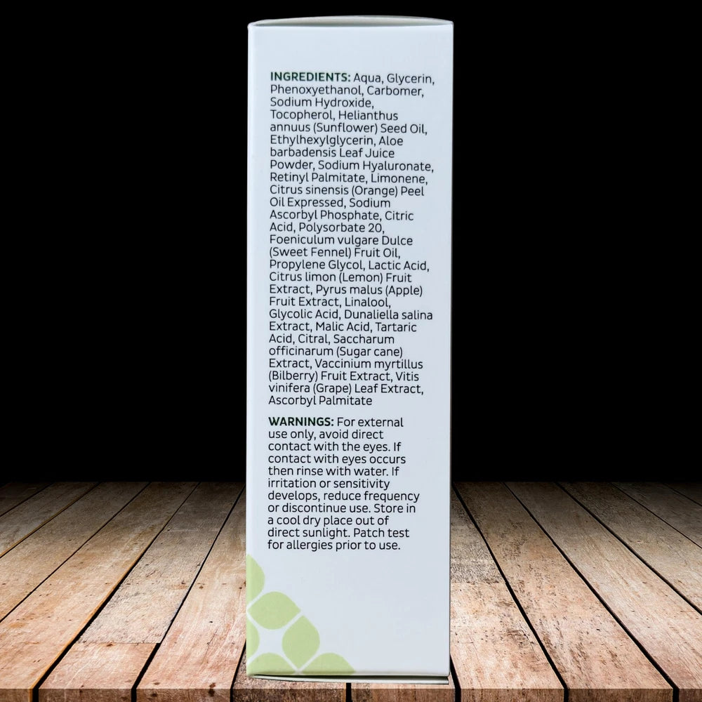 2 X P & P Vitamin A C E, Tri-Active Radiance Serum with hyaluronic acid, 30ml