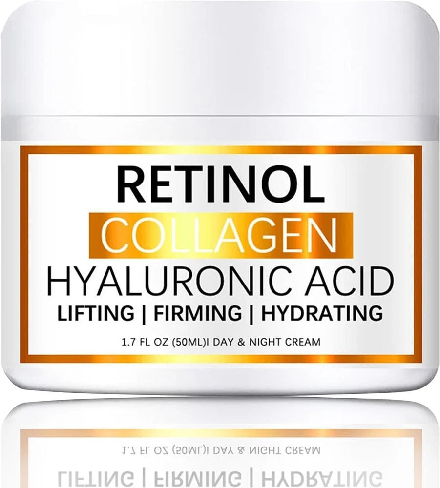 Retinol Collagen Face Lift Cream Moisturiser Anti Ageing Firming Wrinkle Remover