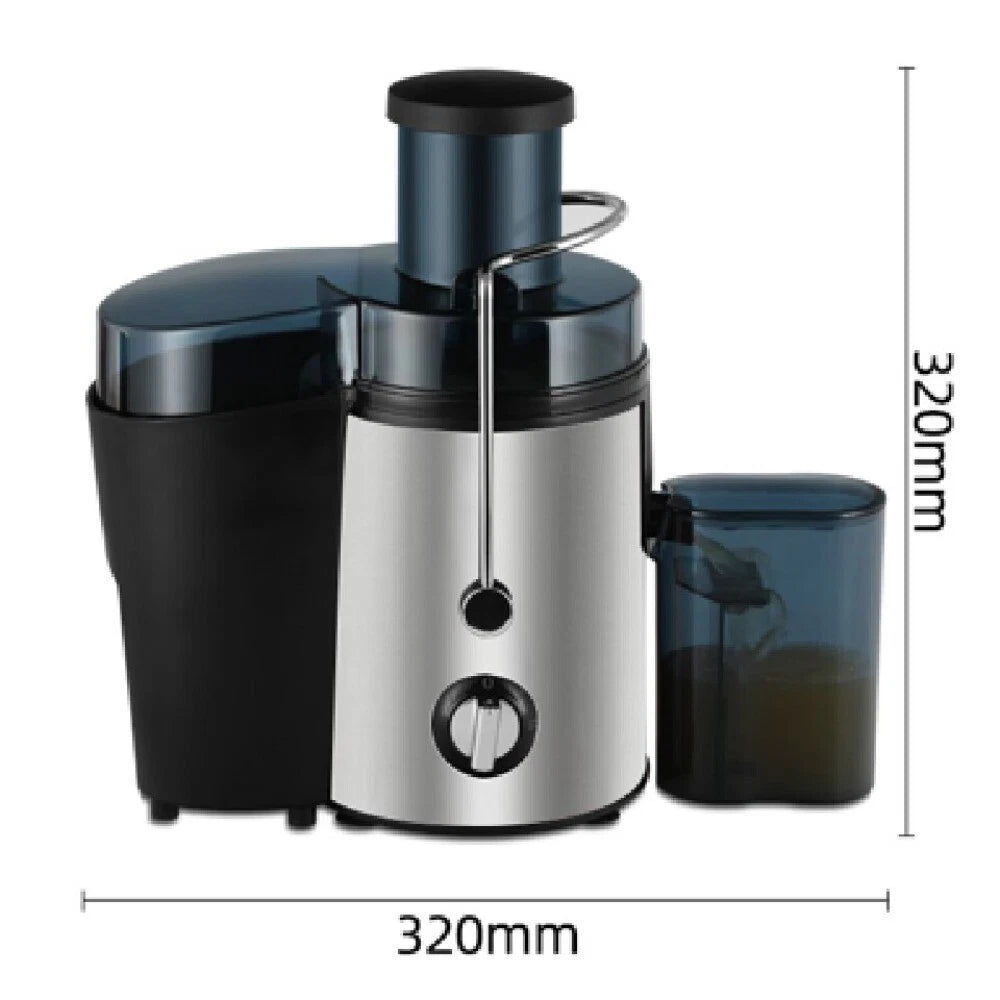 1000W Juicer Machine Whole Fruit Vegetable Large Juice Extractor Stainless Steel