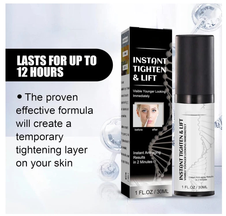 Instant Face Lift Cream, Face, Neck, Eye Tightening & Lifting Serum, Smooth