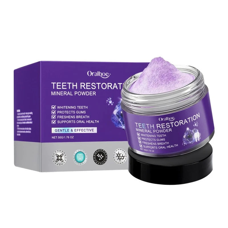 6-1X Teeth Restoration Mineral Powder, Effective in Strengthening Teeth and Gums