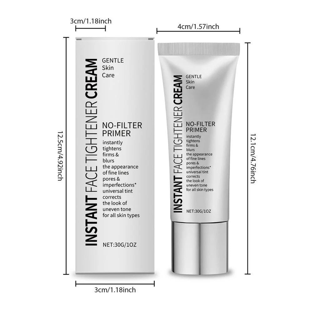 Instant Face Tightener Cream Gentle Skin Care Firming & Blurs NEW HO T