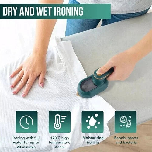 Professional Micro Steam Iron Travel Handheld Mini Iron Garment Steamer Portable