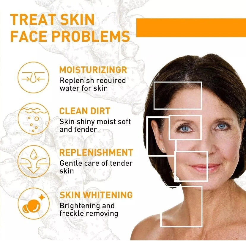 Turmeric Face Cream,Anti Aging Cream for Radiant&Glowing Skin,Dark Spot Correcto