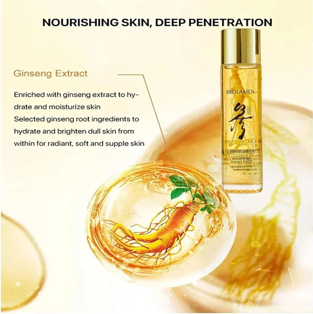 Anti Aging Ginseng Essence Face Serum, Skin Firming & Hydration Face Oil UK
