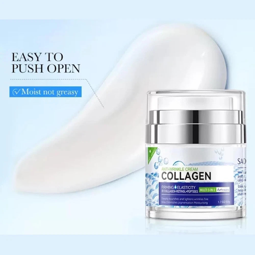 Anti Ageing Wrinkle Collagen FACE LIFT CREAM Hyaluronic Acid & Retinol