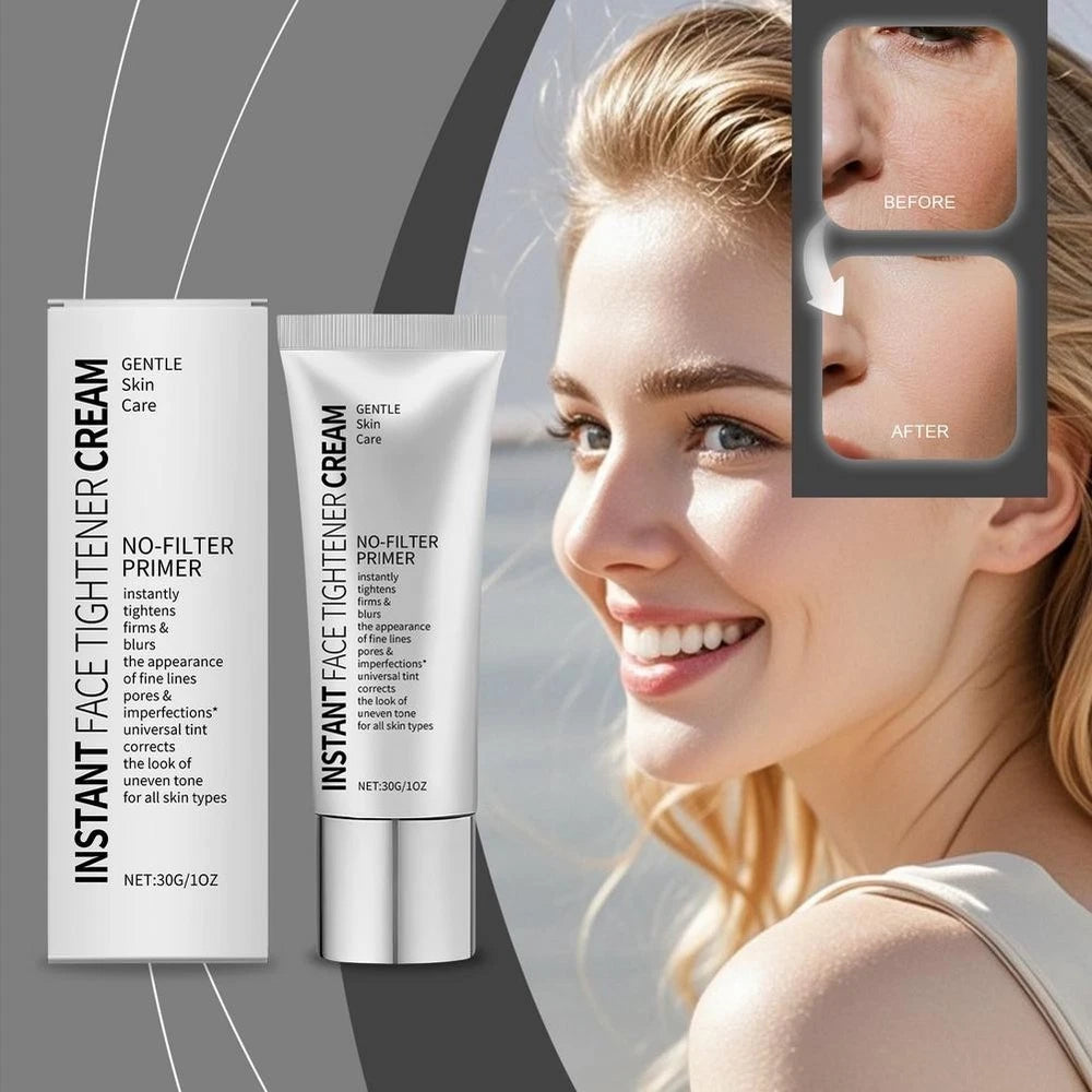 Instant Face Tightener Cream Gentle Skin Care Firming & Blurs NEW HO T