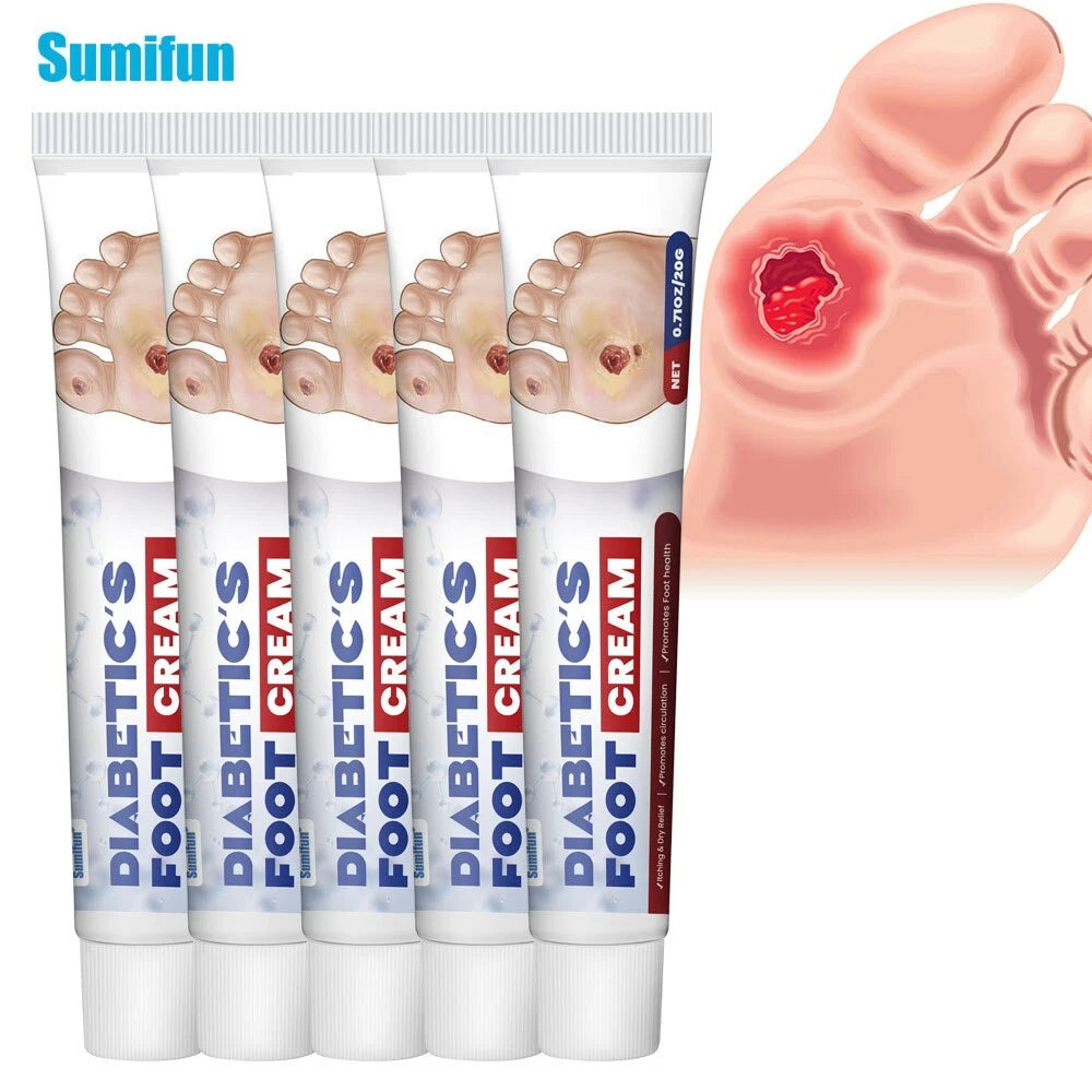20g New Diabetic Foot Cream Ulceration Feet Erosions Anti Itchy Skin Repair