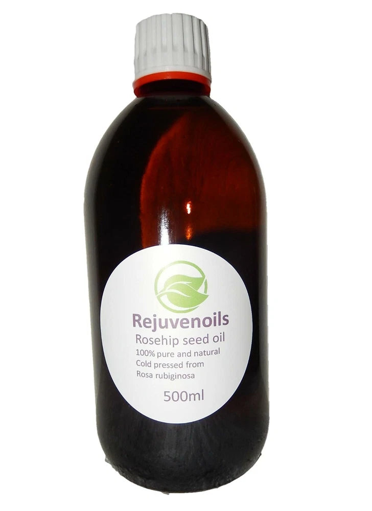 COLD PRESSED UNREFINED 100% PURE ROSEHIP SEED OIL - VARIOUS SIZES