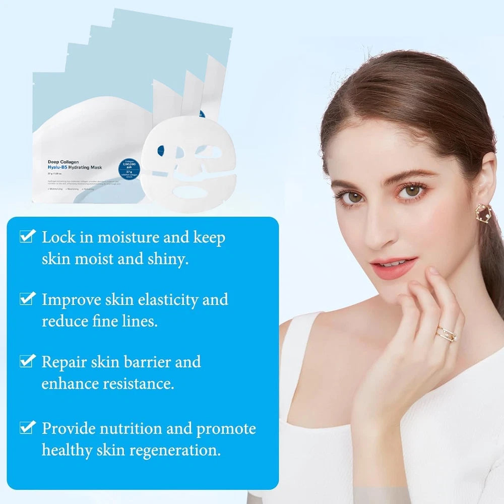 4pcs BIODANCE Bio-Collagen Real Deep Mask Sheet Deep Mask Overnight Mask UK