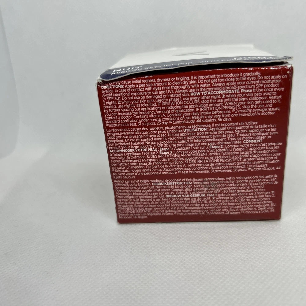 Vichy Liftactiv B3 Tone Correcting Night Cream Retinol B3- 50ml Exp 10/27  NEW