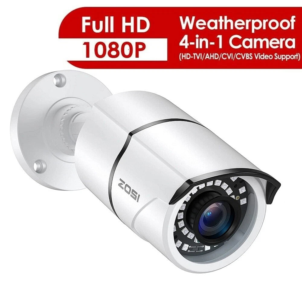 CAMERA 1080P 4-in-1 CCTV Camera Bullet 3000TVL Home Security Night Vision Outdoor