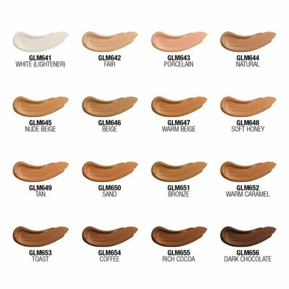 LA Girl PRO Coverage HD Long Wear Illuminating Foundation - Choose Your Shade -