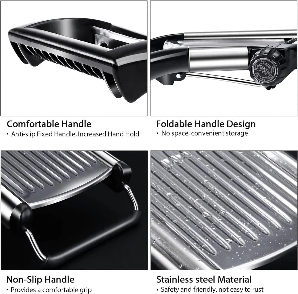 Updated Professional Mandolin Slicer Vegetable Cutter Food Fruit Chopper Gretar