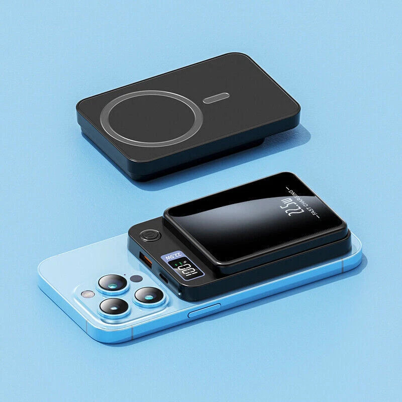Magsafe Power Bank Wireless Charger Magnetic Battery Pack for iPhone Samsung UK