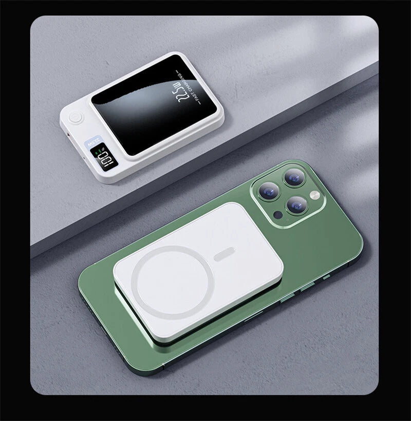 Magsafe Power Bank Wireless Charger Magnetic Battery Pack for iPhone Samsung UK