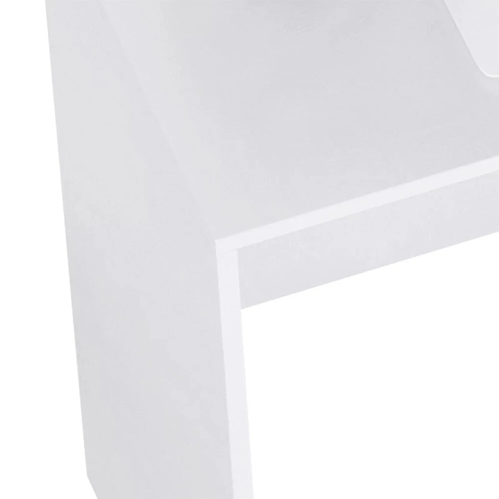 100cm Computer Desk Study Writing Table PC Laptop Desk with Drawer 2 Shelves