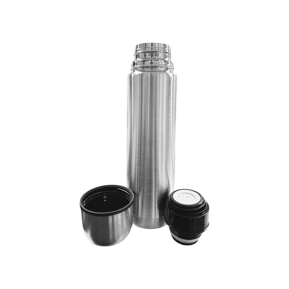 Thermos Stainless Steel Insulated Coffee Cup Mug Flask Vacuum Leakproof 500ml-1L