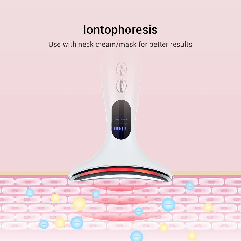 Skin Tightening Machine RF LED Light Photon Therapy Face Massager Facial Beauty