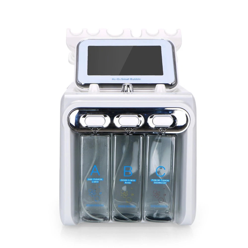 6/7 in1 Hydra Water Facial Cleaner Aqua Peel Hydro Dermabrasion Beauty Machine