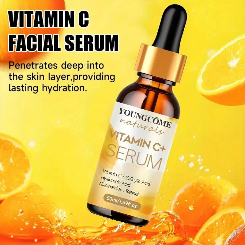 Vitamin C Facial Serum 30ml Hyaluronic Acid  Retinol Anti Aging Face Cream Serum