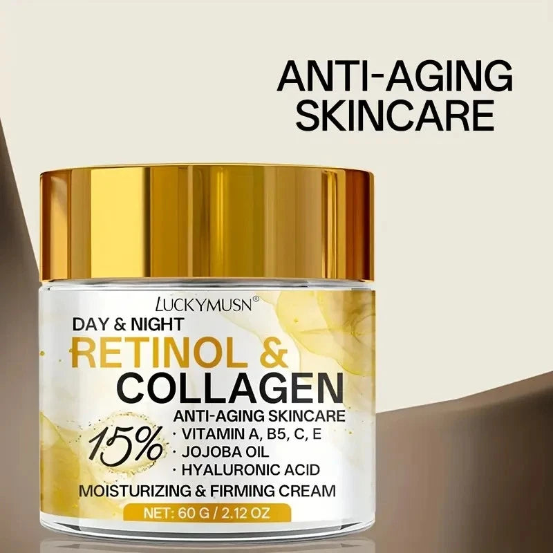 Retinol & Collagen Face Lifting Cream with Hyaluronic Acid Q10 Anti Aging