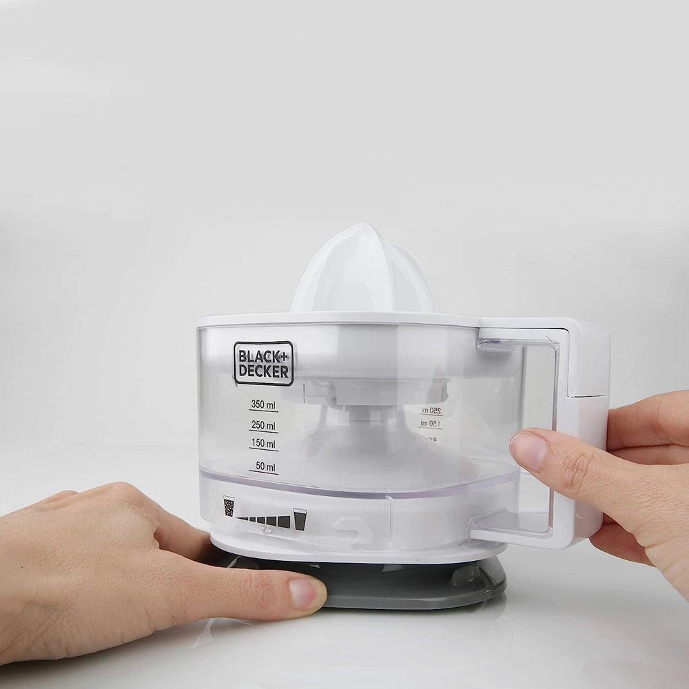 Black + Decker Juicer orange  Citrus Electric Squeezer Machine Juice Press