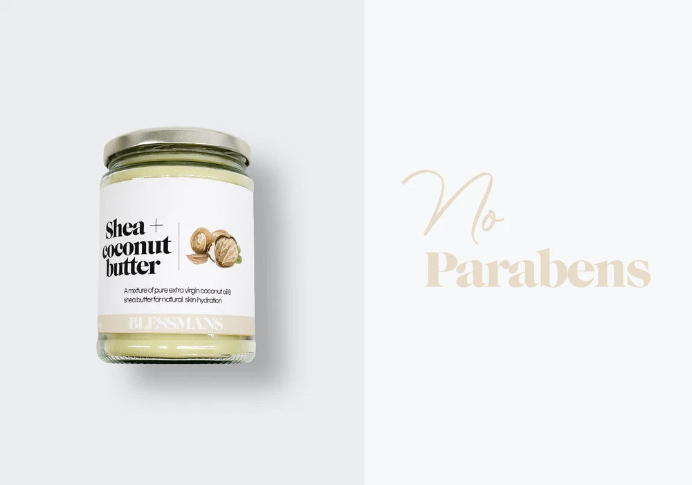 Organic coconut & shea butter dry skin, eczema, chapped skin, deep condtioner