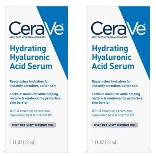 2X CeraVe Skin Renewing Retinol Resurfacing Hydrating Acid Serum Cream 30ml UK