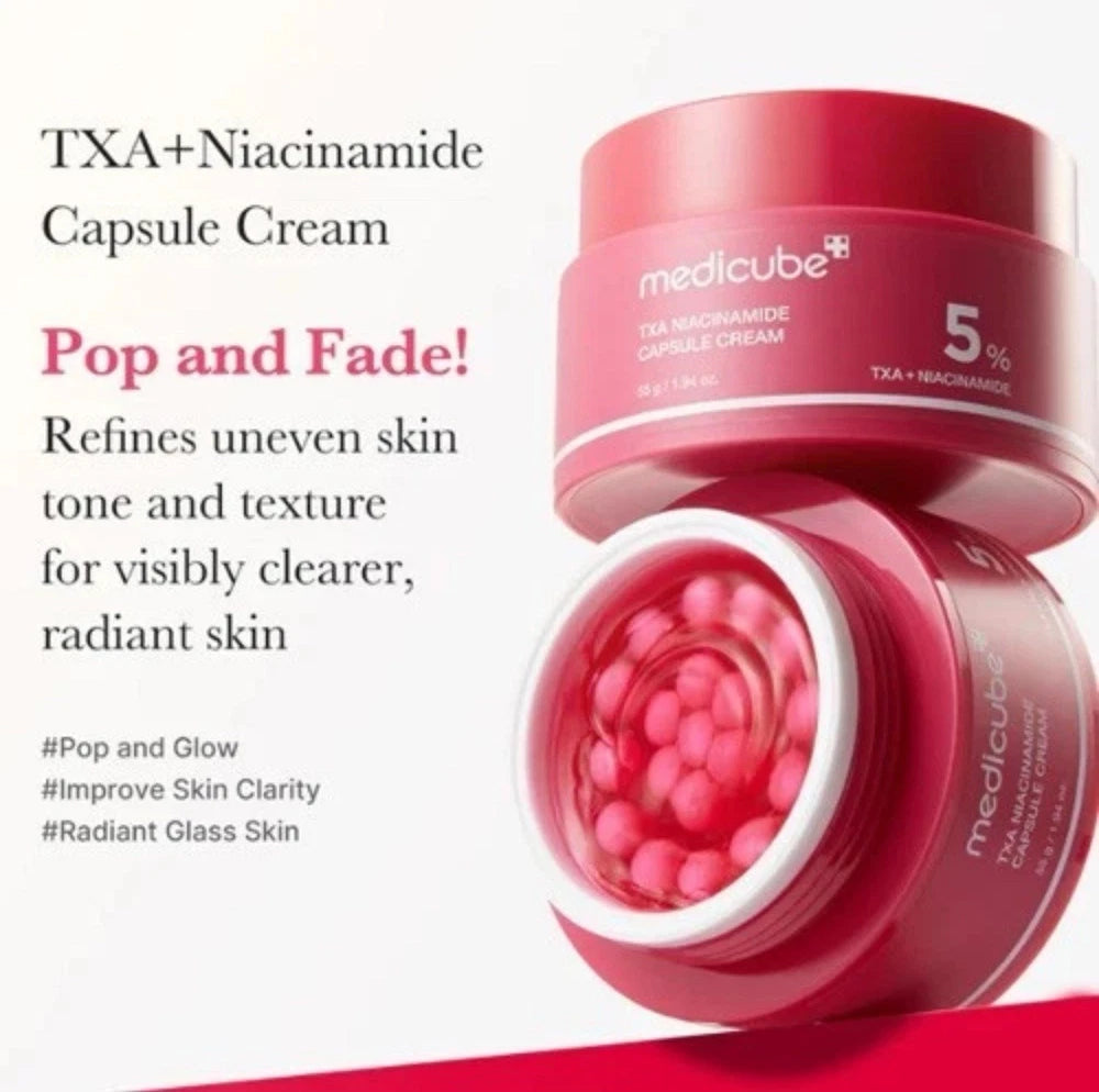 MEDICUBE TXA+Niacinamide Capsule Cream | Texture & Hydration 1.94 fl oz