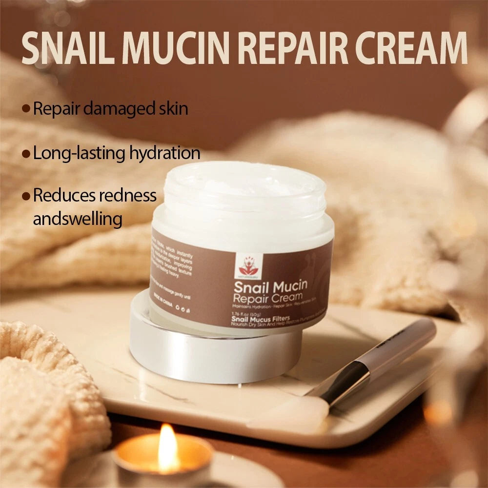 Snail Mucin Repair Cream Moisturizer  For Face All in One Snail Repair Cream UK