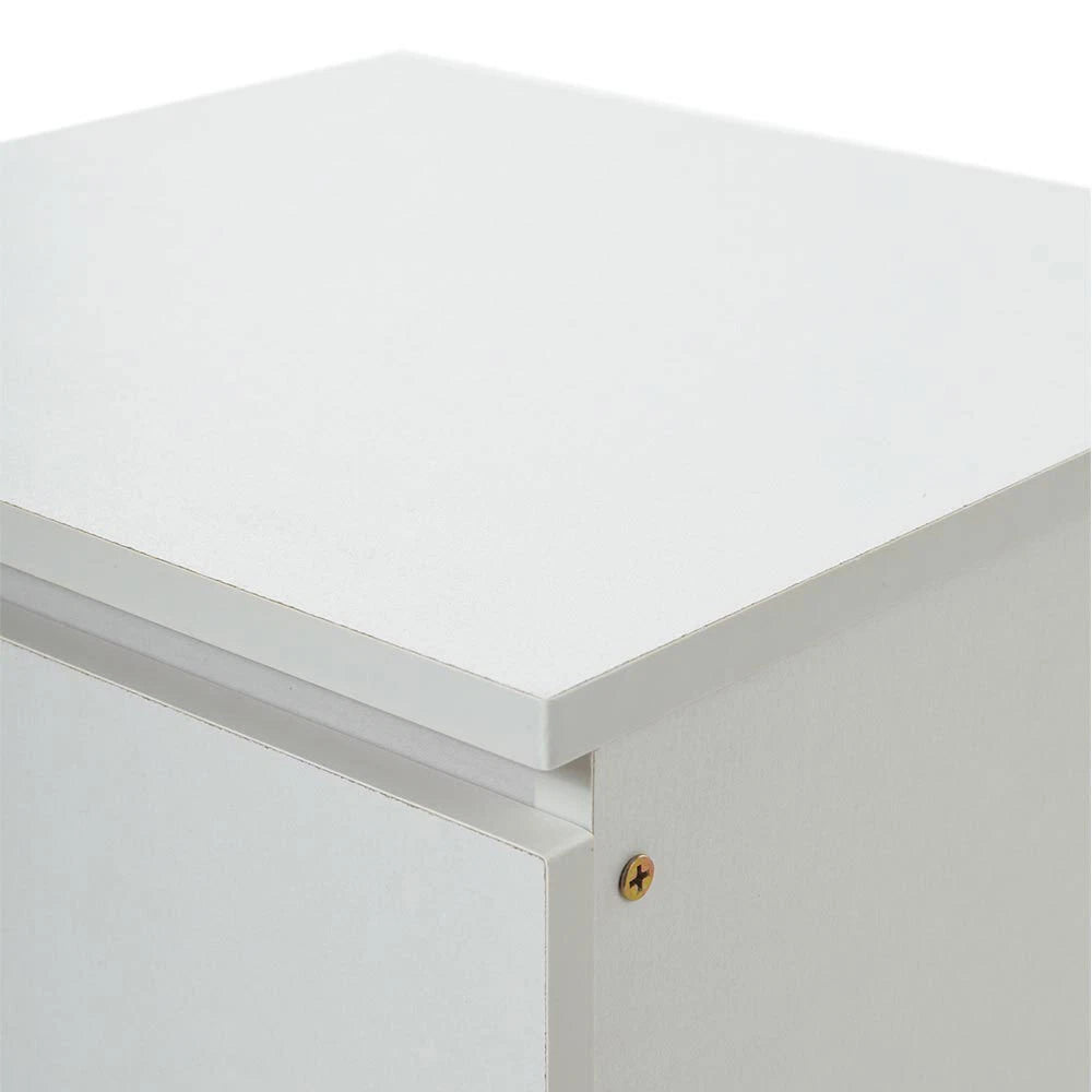 Bedside Table Drawer Cabinet End Side Table Bedroom Furniture Storage Nightstand