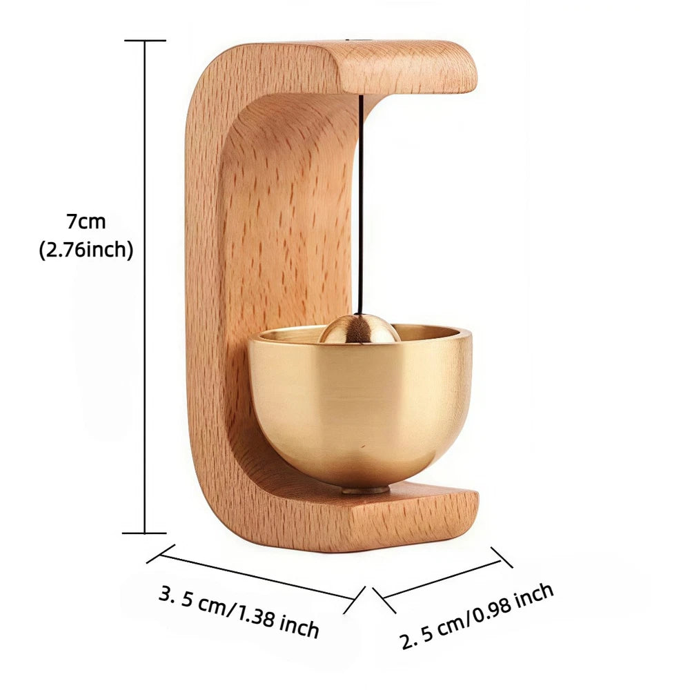 Magnetic Entrance Hanging Doorbell Door Opening Entry Chime Doorbell C Shape