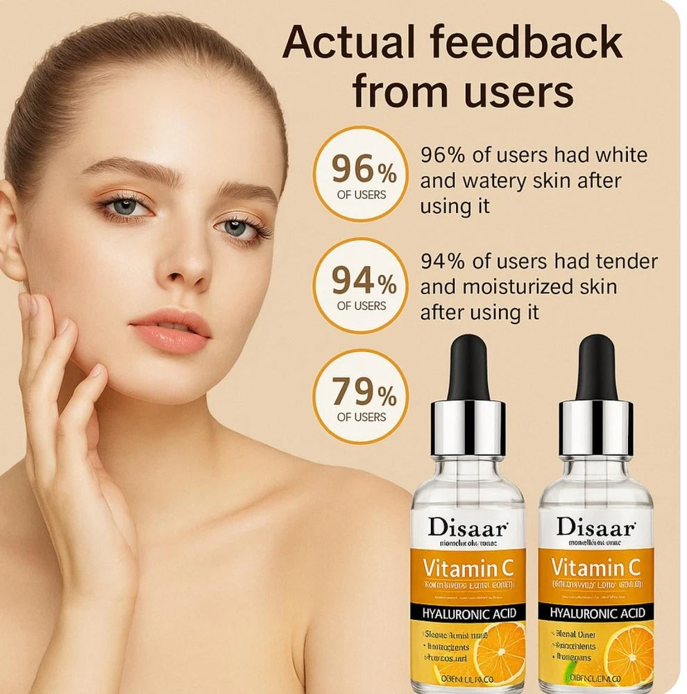 Disaar Vitamin C Whitening Face Serum  30ml