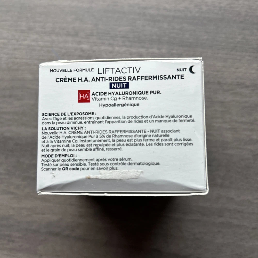 Vichy LiftActiv Supreme Night Cream - 50ml anti-wrinkle night cream hyaluronic